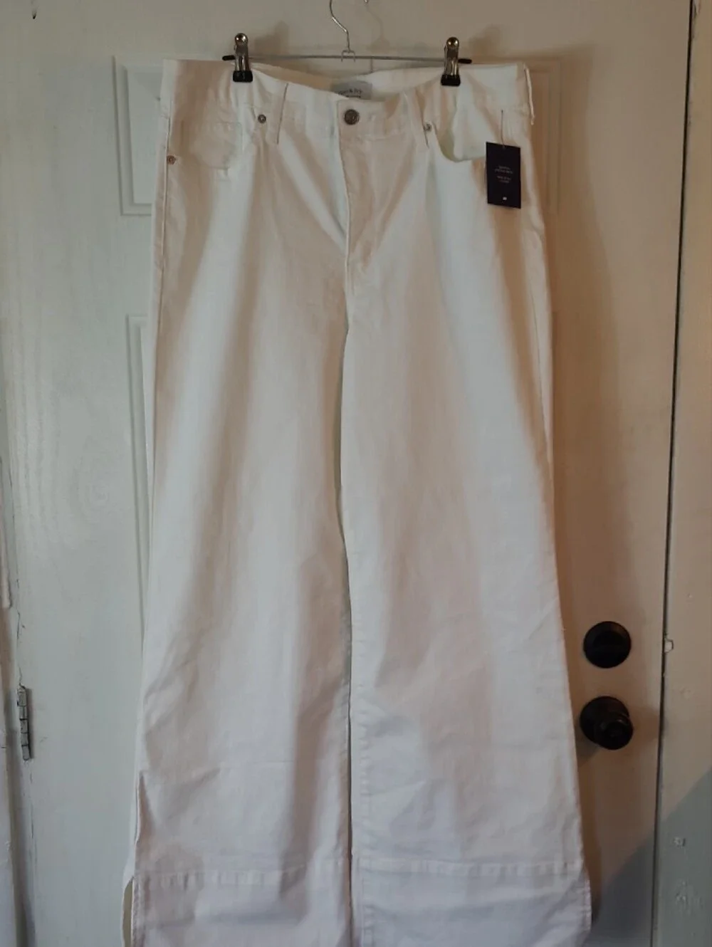 crown & ivy White Women's Pants